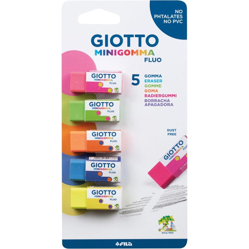 Гума Giotto minigomma 1/5 блистер 252/251