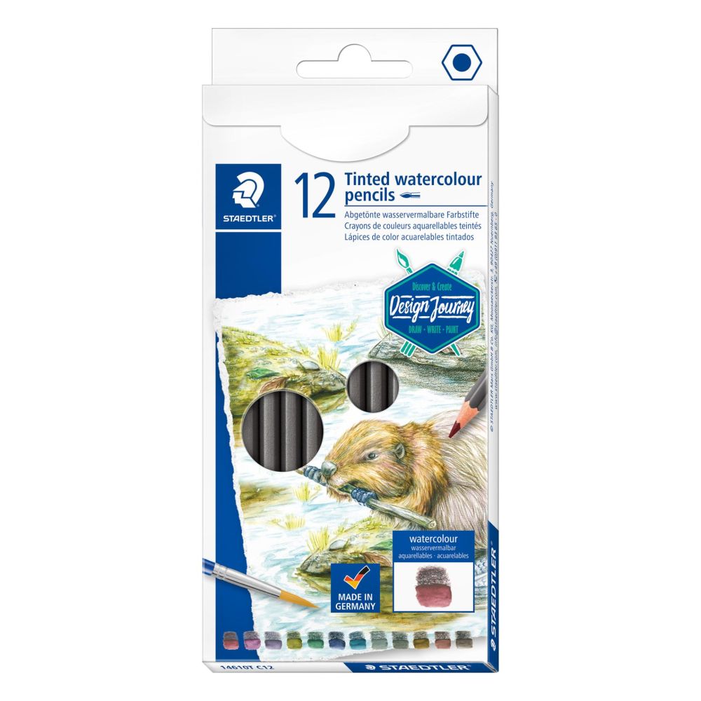 Дрвени Боици Tinted 12Pc
