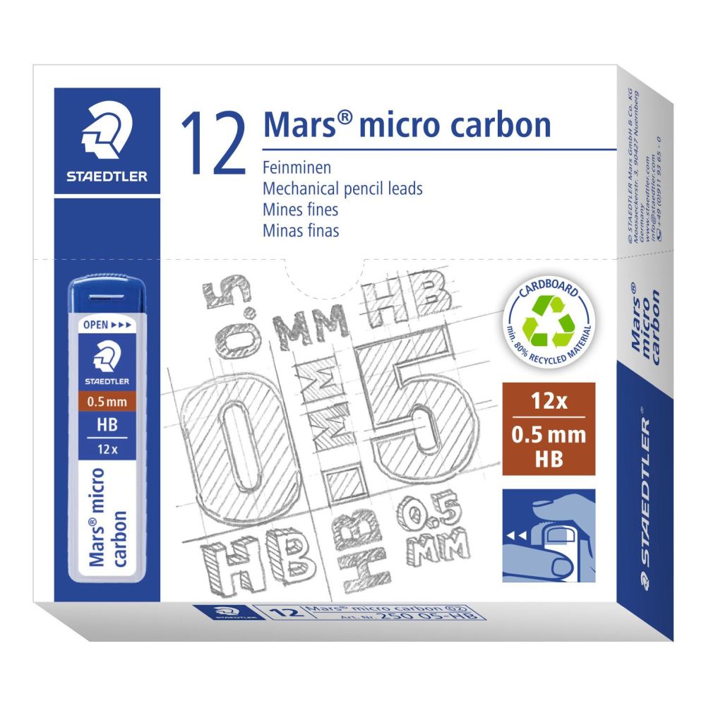 Мини Технички Молив  Mars Micro0.5 HB