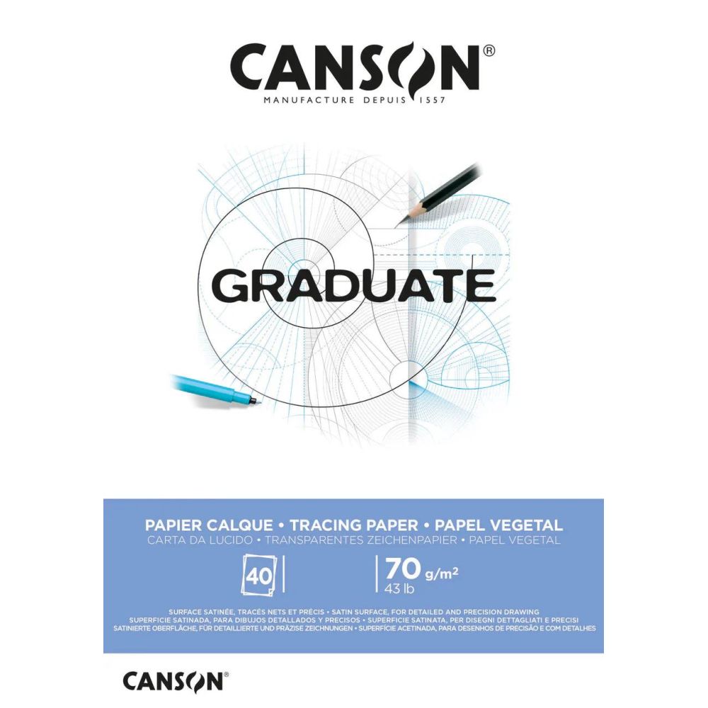 Скечблок А3 72гр 40л Cangrad Calque 31250Р021