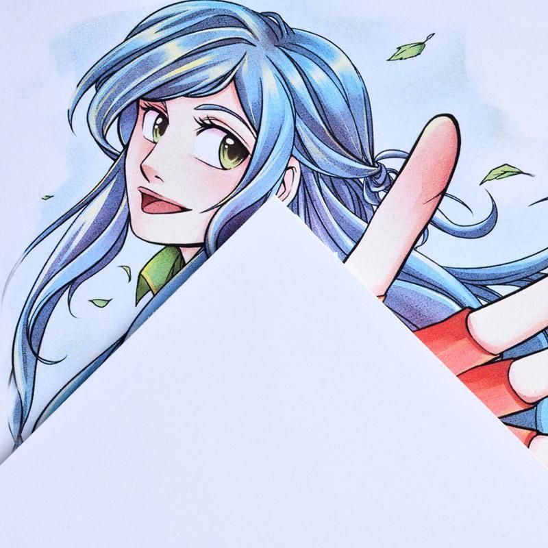 Скечблок А4 200гр 30л Cangrad Manga 31250P030