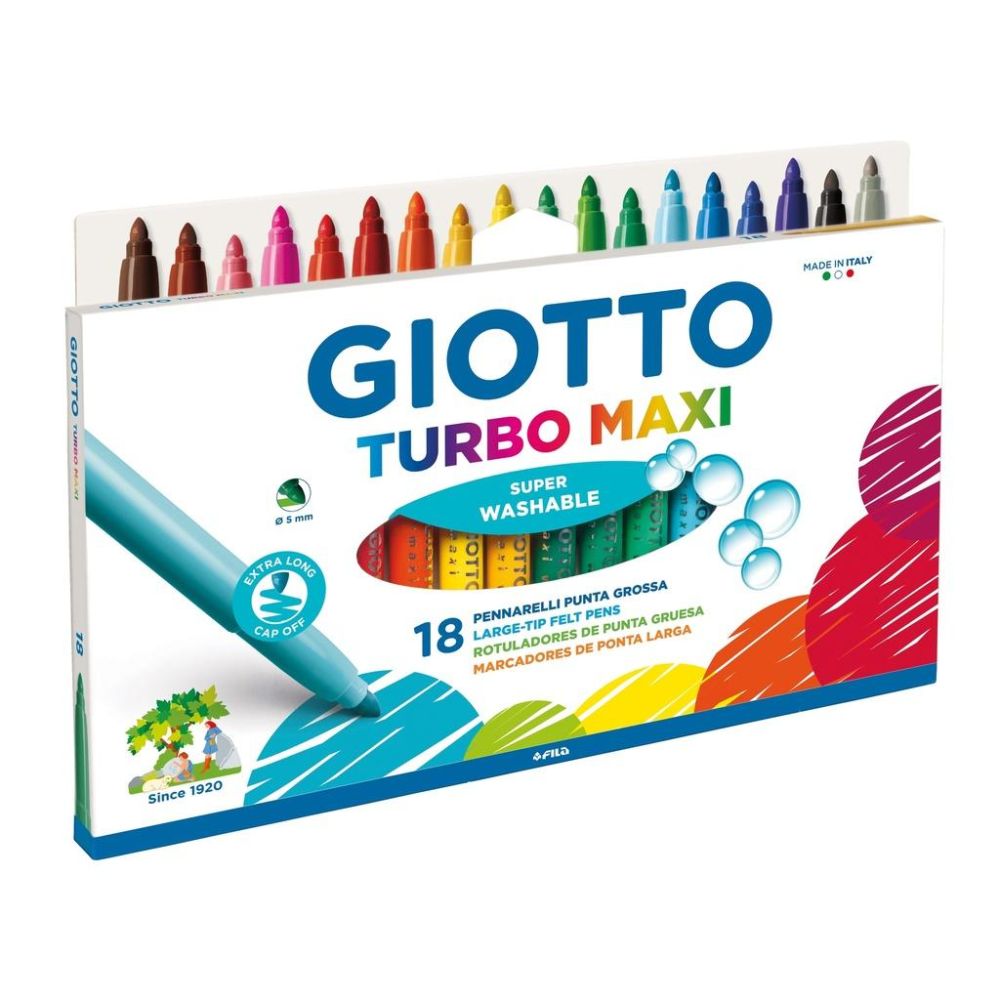 Фломастери Turbo maxi 1/18 Ѓото 76300