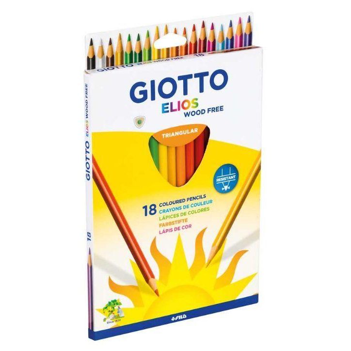 Дрвени боици Elios 1/18 Giotto 277900