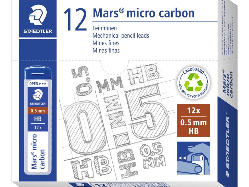 Мини Технички Молив  Mars Micro0.5 HB
