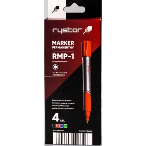 Rystor Сет перманент маркери 1/4