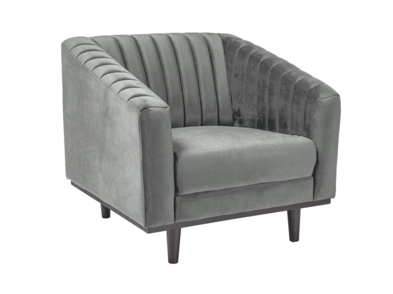 S-Asprey 1 Velvet Armchair