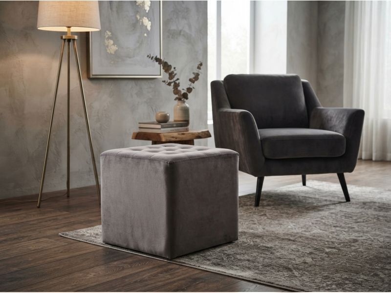 S-Lori Velvet Tabure
