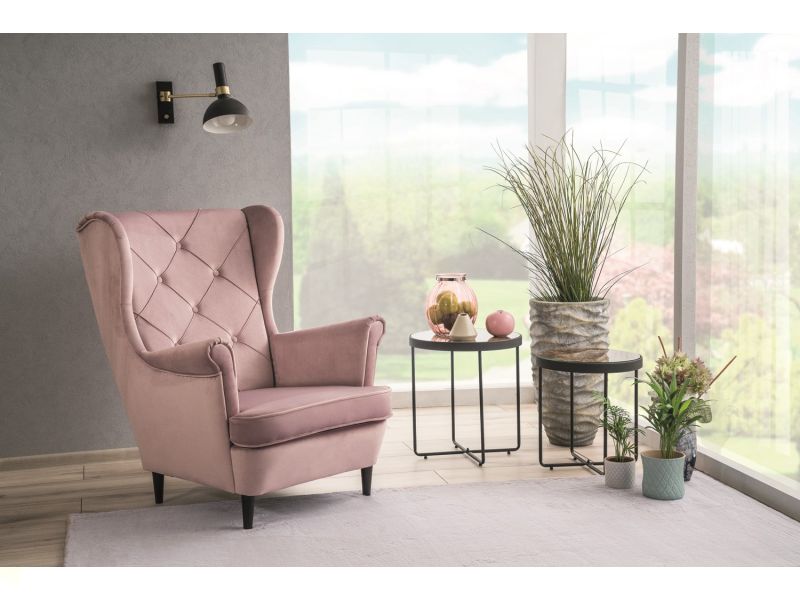 S-Lady Velvet Armchair