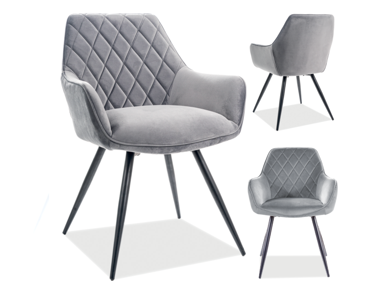 S-Linea Velvet Chair