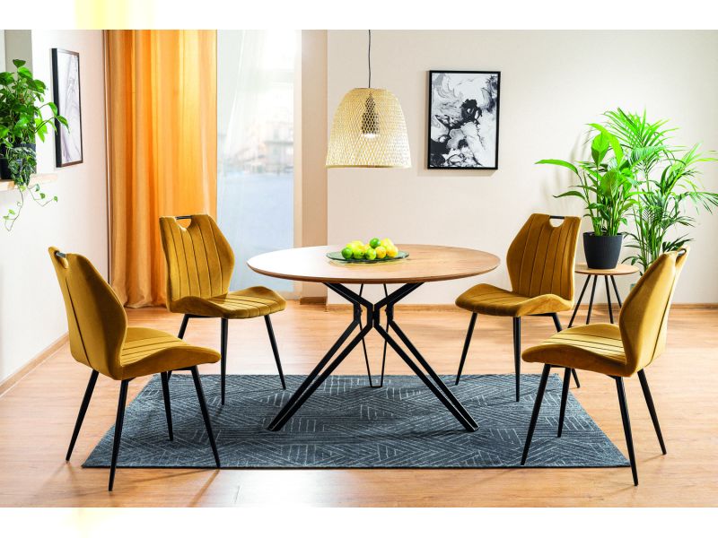 S-Arco Velvet Chair