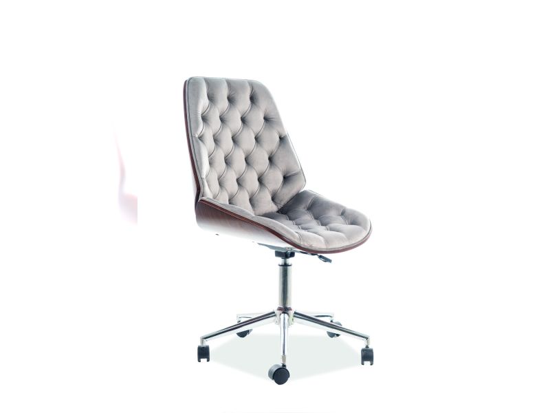 S-Arizona Velvet Office Chair