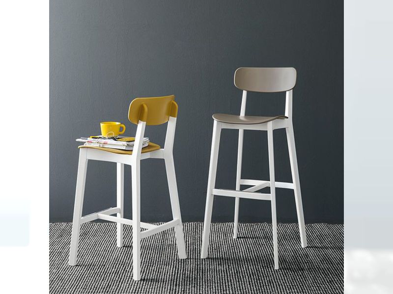 Cream Bar Chair