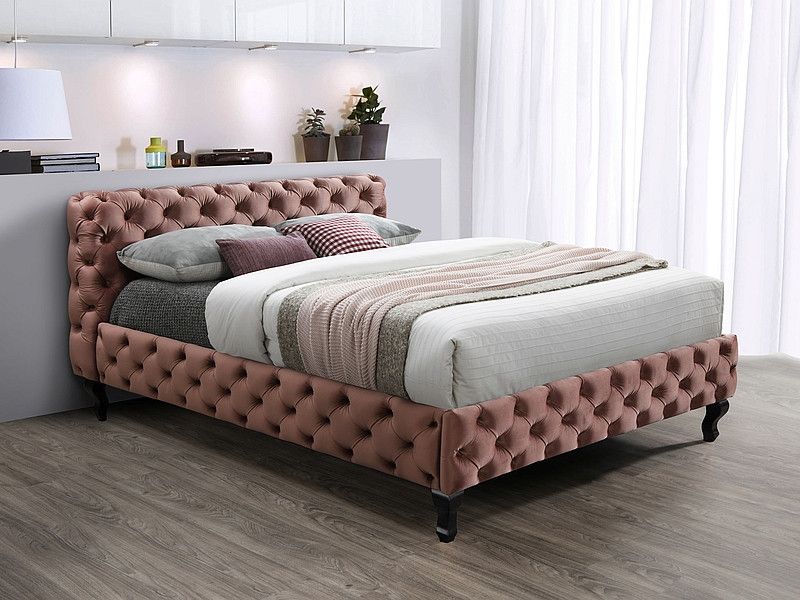 S-Herrera Velvet Bed