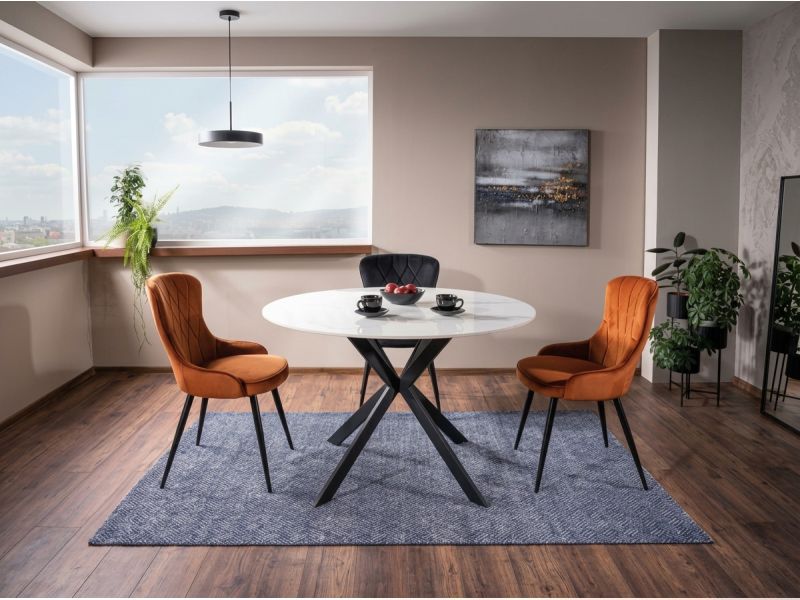 S-Lotus Velvet Chair