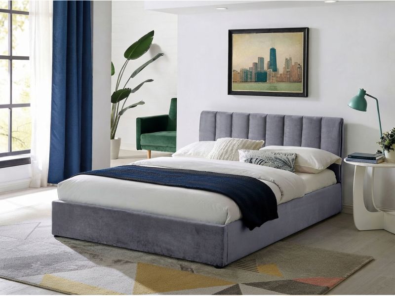 S-Montreal Velvet Bed