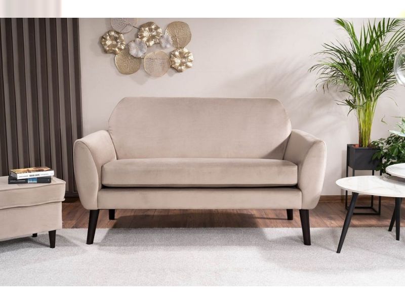 S-Mena Velvet Sofa