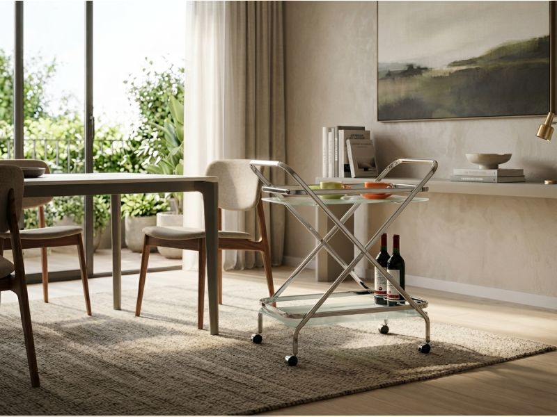 Clear Bar Table