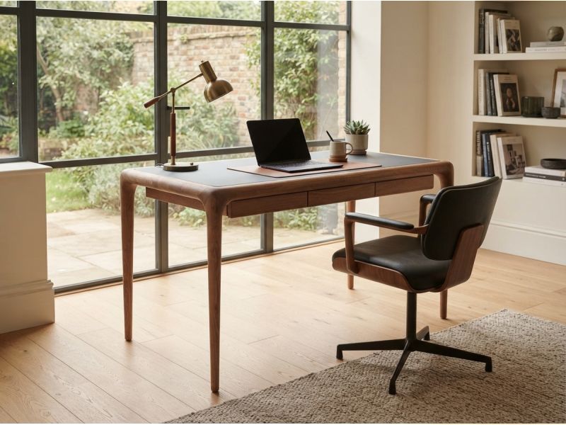 Latus Leather Work Desk