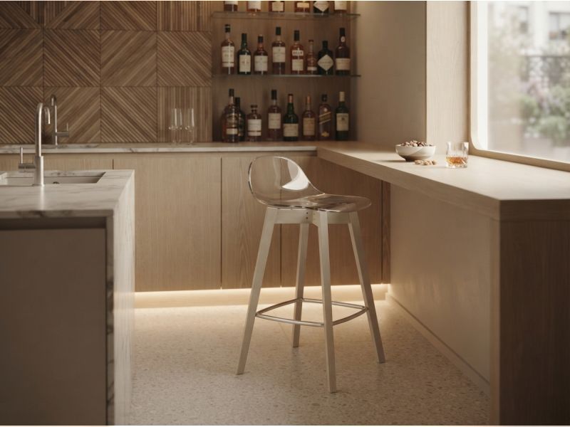 Academy Wood Bar Chair