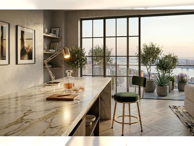 H-H-115 Bar Chair