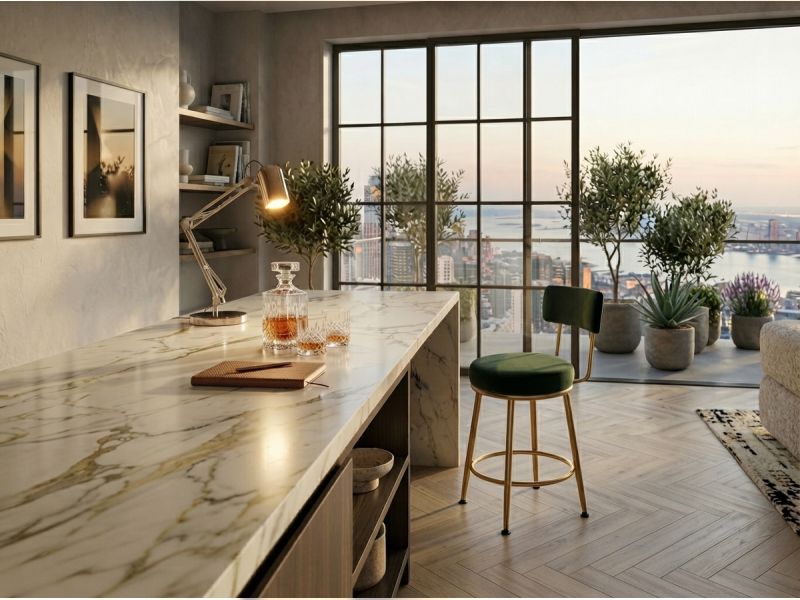 H-H-115 Bar Chair