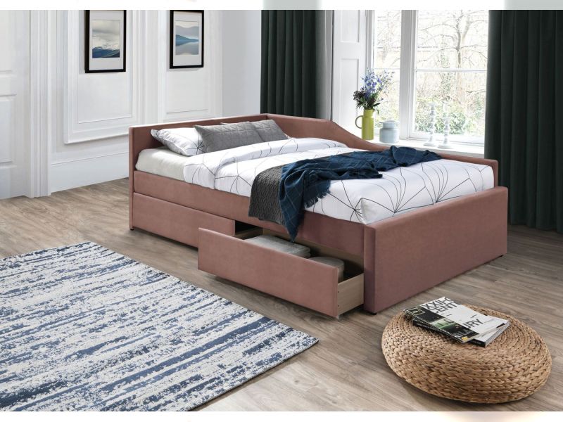 S-Eliot Velvet Bed
