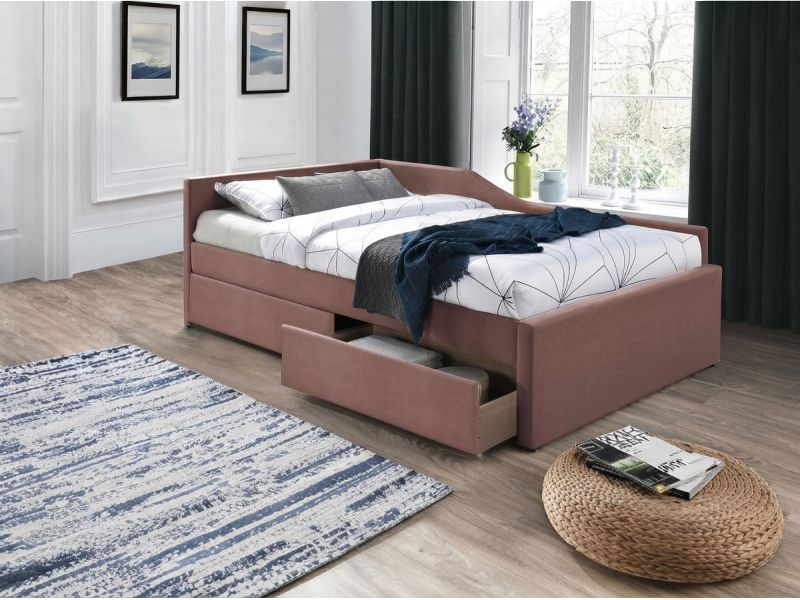 S-Eliot Velvet Bed