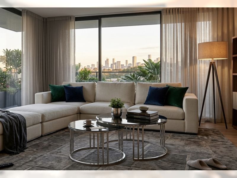 H-Mercury Coffee Table Set