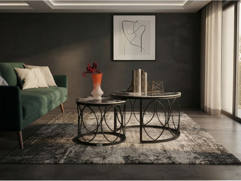 H-Alexandra Coffee Table Set