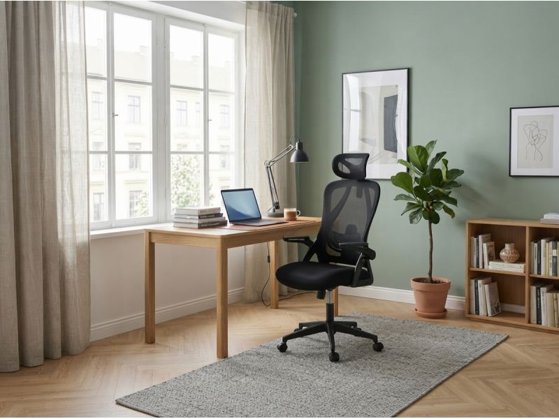 H-Negro Work Chair