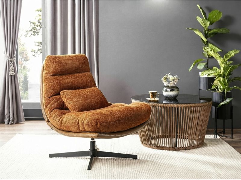 S-Felicia Raven Armchair