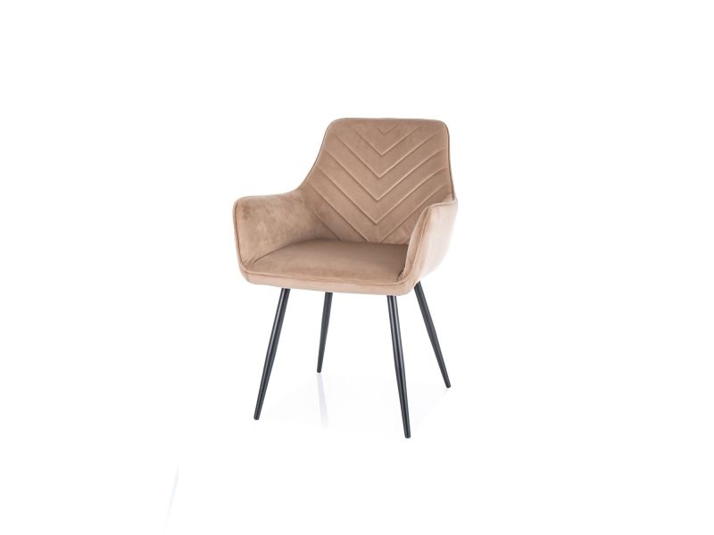 S-Fig Velvet Chair