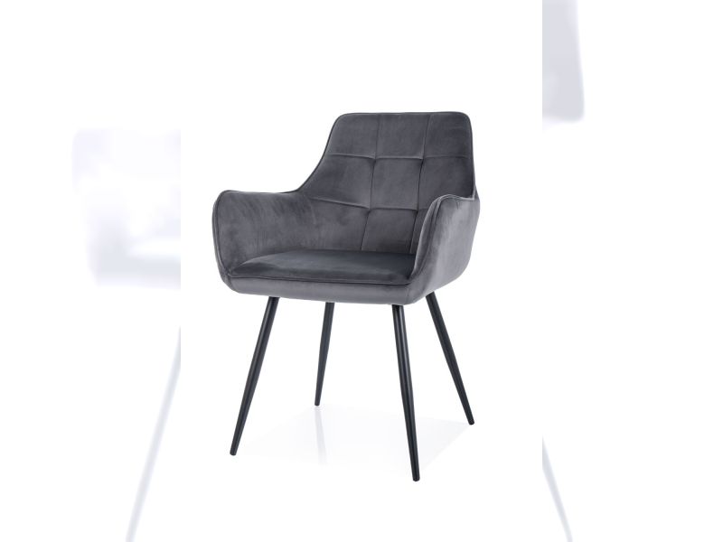 S-Lemon Velvet Chair