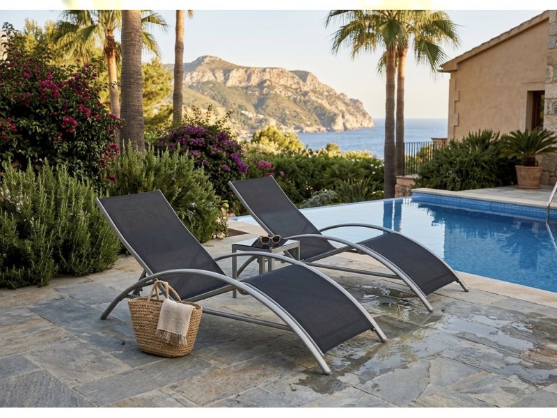 H-Embolo Sun Lounger Set