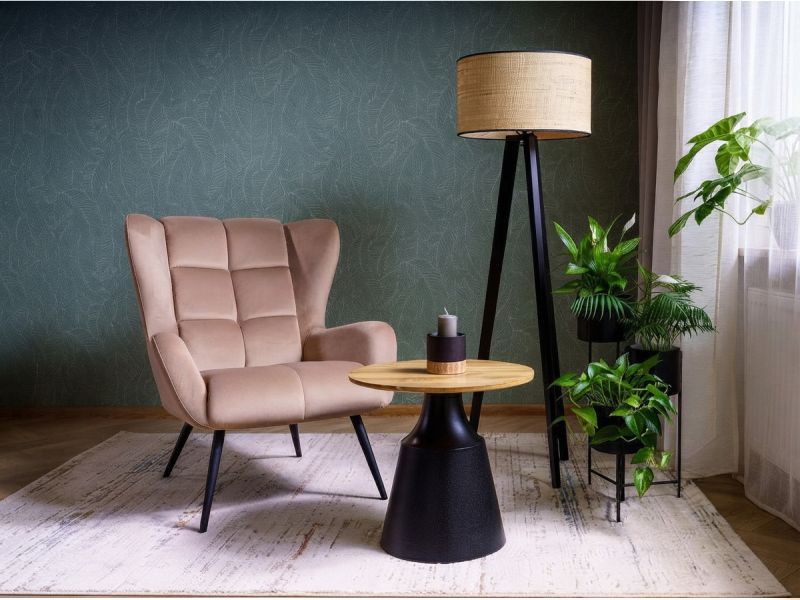 S-Louis Velvet Armchair