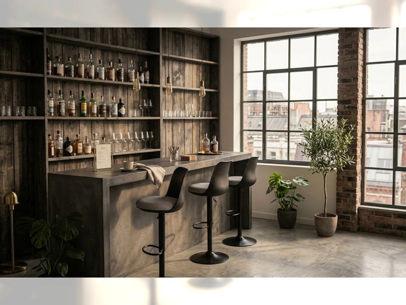 H-H-127 Bar Chair