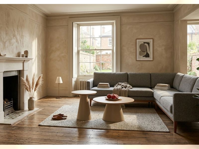 H-Pilar Coffee Table Set