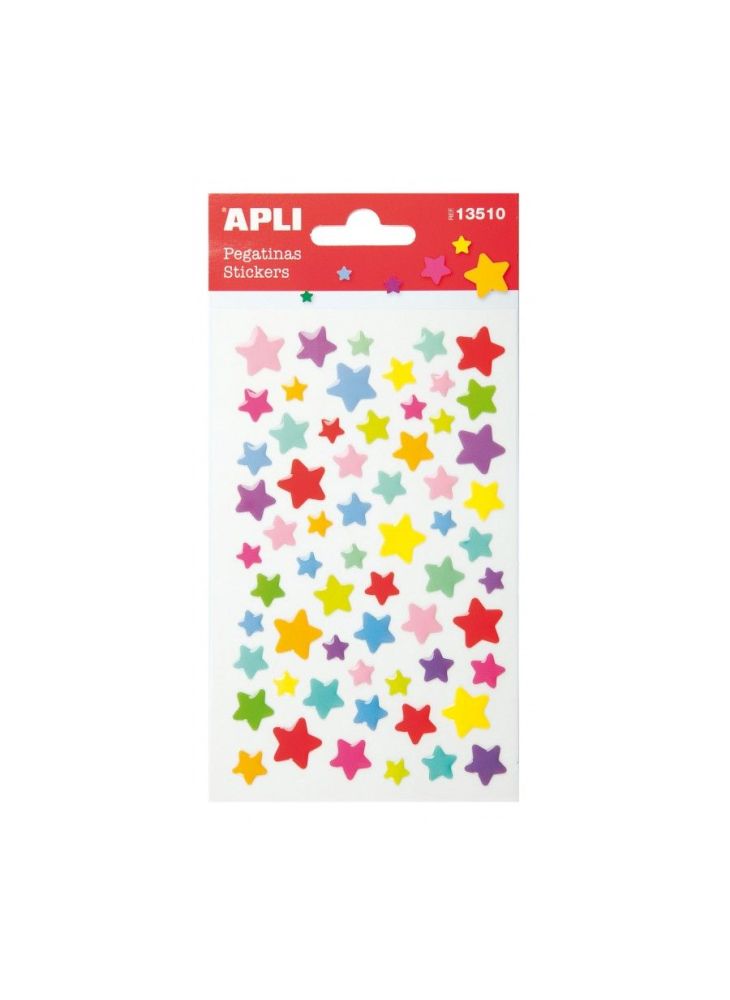 B.Stickers Colored Stars 1S