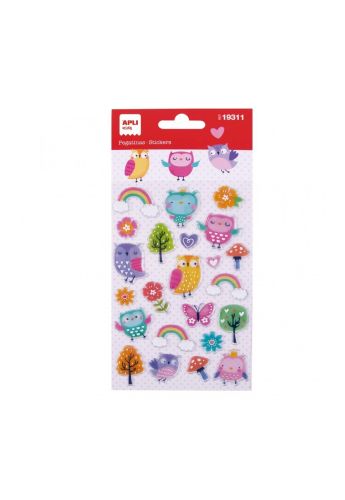 B.Stickers Owls 1S