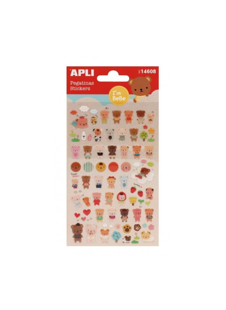 B.Stickers Teddy Bears 1S