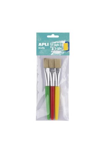 B.Plastic Jumbo Brushes 1,6Cm 3U