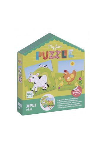 B.My First Puzzle + Stickers