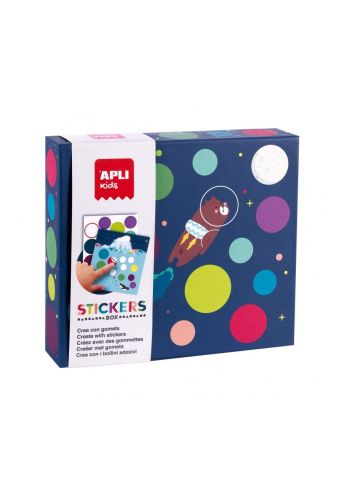 B. Stckers Box Fly On The Moon