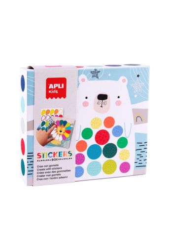 B. Stickers Box Bear