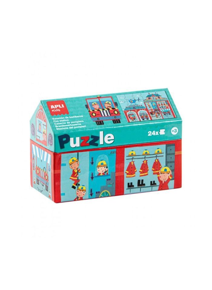 Fire Station Puzzle 24Pces.