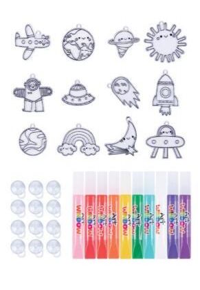 Window Art Kit - Space World - LT123C