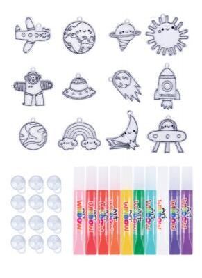 Window Art Kit - Space World - LT123C