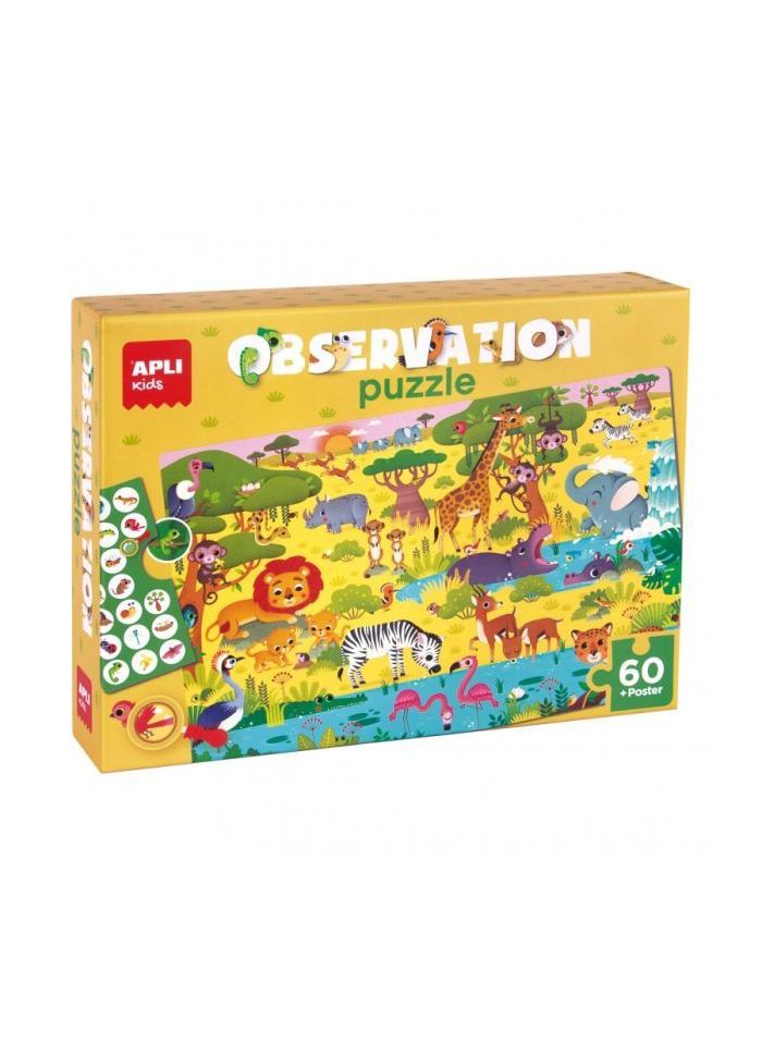 B.Puzzle Observation Junior Jungle 60U