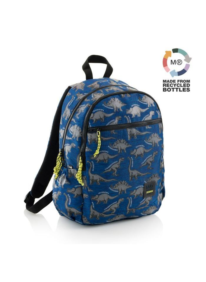 Lisboa 3-Comp.Backpack Recycl.Wild Dino