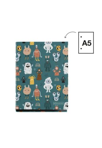 Ring A5 Folder 2 25 Mm. Monsters